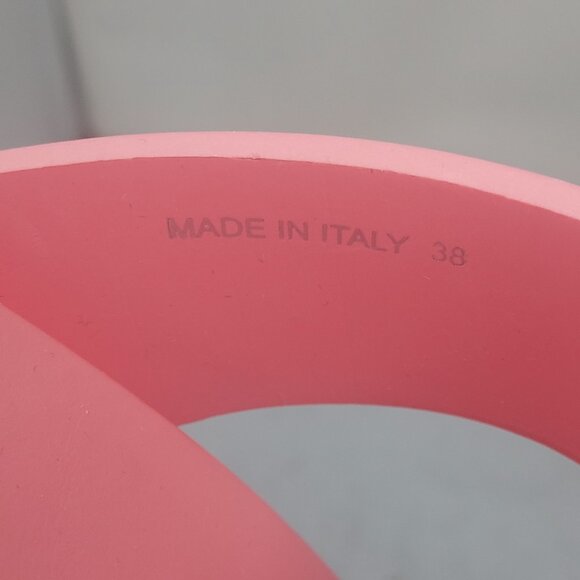 Prada Begonia Pink Thong T Strap Sandal - Picture 4 of 9